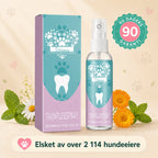 Dental care spray for dogs