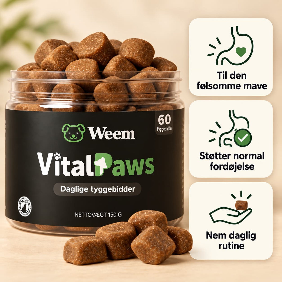 VitalPaws – Daglig Mavestøtte