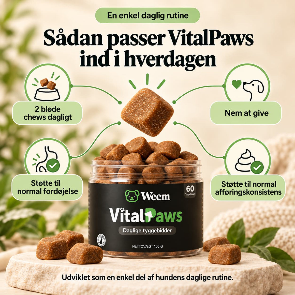 VitalPaws – Daglig Mavestøtte