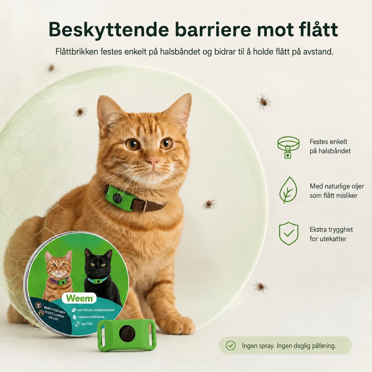 Weem™ Cat Tick Protection