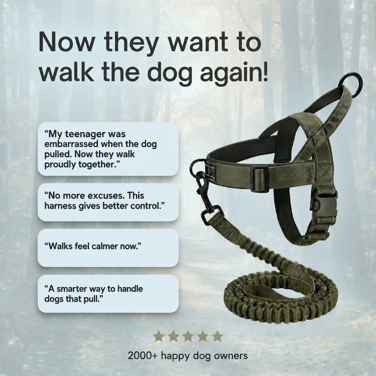 WEEM – Front-Clip Harness